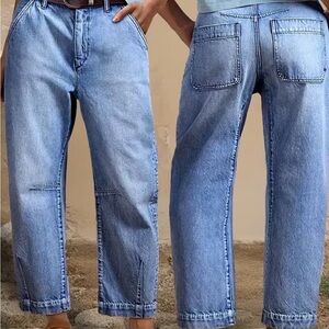 Delyse Blue Denim Jeans